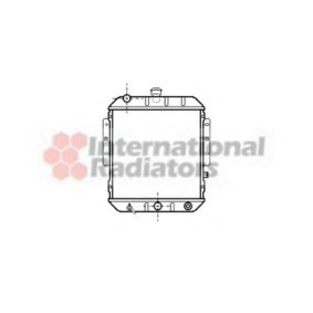 Achetez des Radiateur du moteur VAN WEZEL 11002021 à prix pour 574,57 €