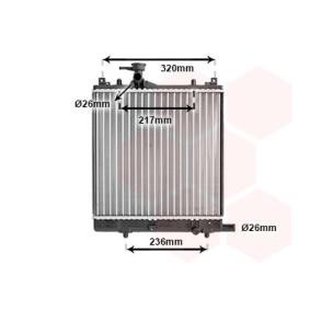 Kjøp Radiator, motorkjøling av VAN WEZEL 52002057 til den lave prisen 1309,80 NOK