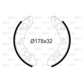 Comprar Juego de zapatas de frenos de VALEO 562047 a bajo precio de 30,03 €