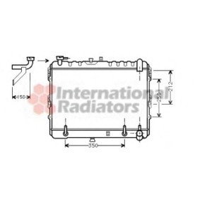 Achetez des Radiateur du moteur VAN WEZEL 27002099 à prix pour 649,97 €