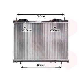 Achetez des Radiateur du moteur VAN WEZEL 17002167 à prix pour 132,58 €