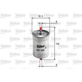 Comprar Filtro combustible de VALEO 587006 a bajo precio de 10,17 €