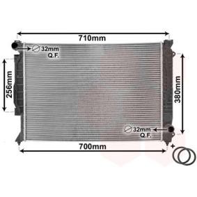 Acquista Radiatore motore da VAN WEZEL 03002139 a buon mercato per soli 191,35 €