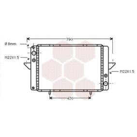 Achetez des Radiateur du moteur VAN WEZEL 43002060 à prix pour 347,03 €