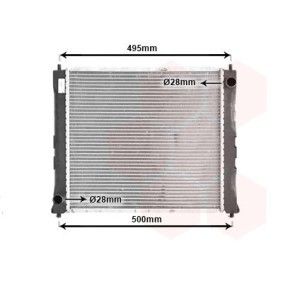 Achetez des Radiateur du moteur VAN WEZEL 02002067 à prix pour 84,86 €