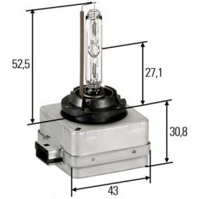 Køb Xenonlampe af HELLA 8GS 009 028-021 til den lave pris 1426,12 DKK