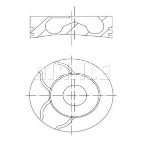 Comprar Pistón de MAHLE ORIGINAL 0010110 a bajo precio de 170,09 €