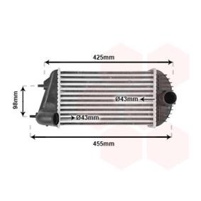Achetez des Intercooler VAN WEZEL 52004123 à prix pour 199,10 €