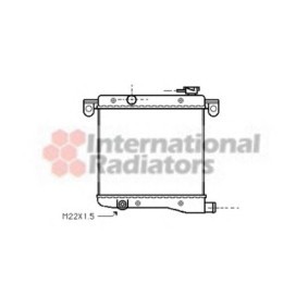 Achetez des Radiateur du moteur VAN WEZEL 17002012 à prix pour 161,70 €