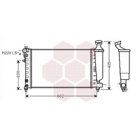 Achetez des Radiateur du moteur VAN WEZEL 09002119 à prix pour 197,08 €