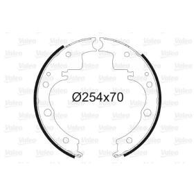 Comprar Juego de zapatas de frenos de VALEO 562063 a bajo precio de 280,04 €