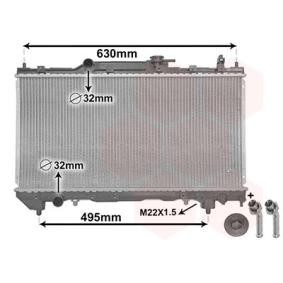 Acquista Radiatore motore da VAN WEZEL 53002238 a buon mercato per soli 177,05 €