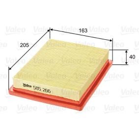 Köp Luftfilter av VALEO 585266 till det låga priset 101,65 kr