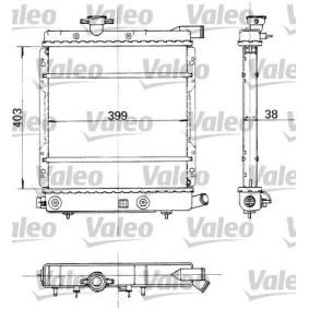 Kjøp Radiator, motorkjøling av VALEO 730324 til den lave prisen 3654,43 NOK