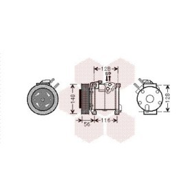 Acquista Compressore aria condizionata da VAN WEZEL 0700K108 a buon mercato per soli 677,94 €