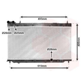 Kühler, Motorkühlung von VAN WEZEL günstig für 150,76 €