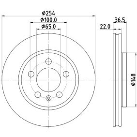 Wasserpumpe 8MP 376 807-611 für Cabrio (R57) für 104,14 CHF