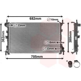 Acquista Radiatore motore da VAN WEZEL 18002264 a buon mercato per soli 60,91 €