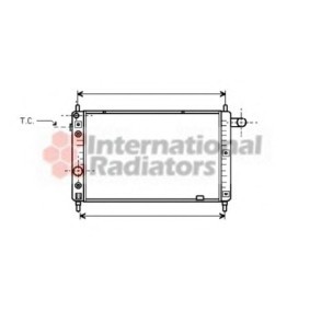 Acquista Radiatore motore da VAN WEZEL 37002126 a buon mercato per soli 296,78 €