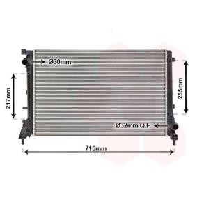 Kjøp Radiator, motorkjøling av VAN WEZEL 17002390 til den lave prisen 2124,26 NOK