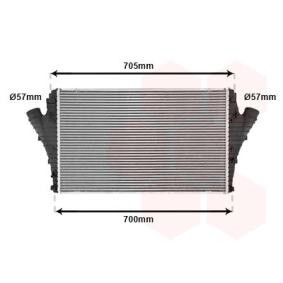 Achetez des Intercooler VAN WEZEL 47004068 à prix pour 294,86 €