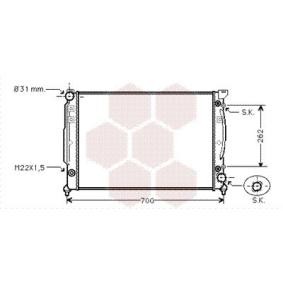 Acquista Radiatore motore da VAN WEZEL 03002111 a buon mercato per soli 127,00 €