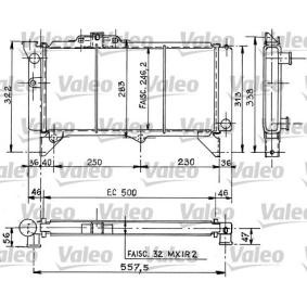 Achetez des Radiateur du moteur VALEO 883952 à prix pour 224,75 €