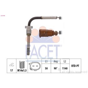 Compre Jogo de cabos de ignição da FACET 4.8516 a um preço baixo por 40,09 €