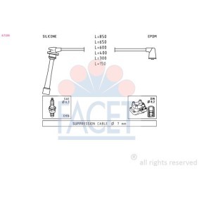 Comprar Interruptor de luces freno de FACET 7.1036 a bajo precio de 13,40 €