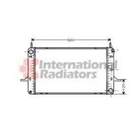 Acquista Radiatore motore da VAN WEZEL 18002156 a buon mercato per soli 327,70 €