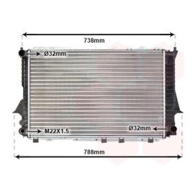Acquista Radiatore motore da VAN WEZEL 03002083 a buon mercato per soli 117,83 €