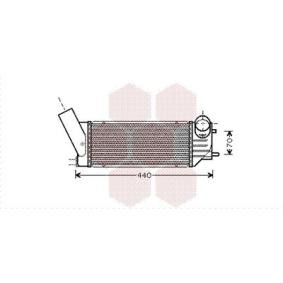 Köp Intercooler av VAN WEZEL 40004279 till det låga priset 1885,96 kr