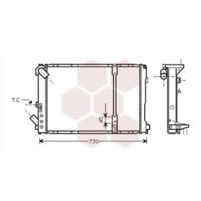 Kjøp Radiator, motorkjøling av VAN WEZEL 43002209 til den lave prisen 2847,72 NOK