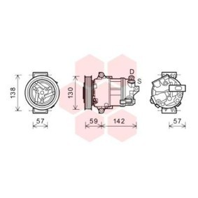 Acquista Compressore aria condizionata da VAN WEZEL 0100K126 a buon mercato per soli 607,52 €
