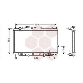 Achetez des Radiateur du moteur VAN WEZEL 83002017 à prix pour 252,48 €
