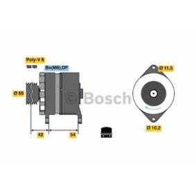 Lichtmaschine 0 120 450 028