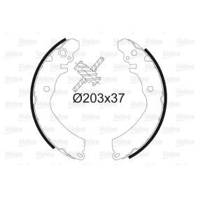Comprar Juego de zapatas de frenos de VALEO 562607 a bajo precio de 46,04 €
