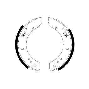 Achetez des Jeu de mâchoires de frein BOSCH 0 986 487 457 à prix pour 56,74 €