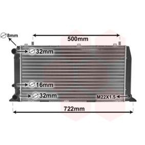 Acquista Radiatore motore da VAN WEZEL 03002047 a buon mercato per soli 49,24 €