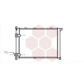 Kjøp Radiator, motorkjøling av VAN WEZEL 43002141 til den lave prisen 4046,61 NOK