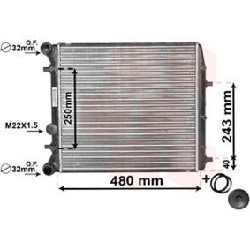 Achetez des Radiateur du moteur VAN WEZEL 76002005 à prix pour 69,53 €
