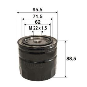 Achetez des Filtre à huile VALEO 586097 à prix pour 12,36 €