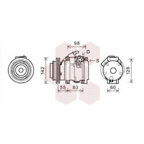 Acquista Compressore aria condizionata da VAN WEZEL 3200K219 a buon mercato per soli 694,92 €