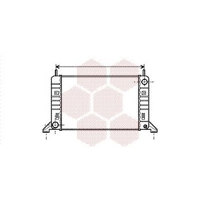 Achetez des Radiateur du moteur VAN WEZEL 18002077 à prix pour 121,95 €