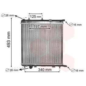 Achetez des Radiateur du moteur VAN WEZEL 09002188 à prix pour 60,08 €