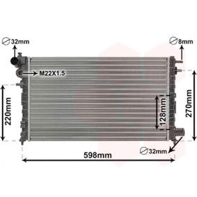 Achetez des Radiateur du moteur VAN WEZEL 09002120 à prix pour 102,78 €