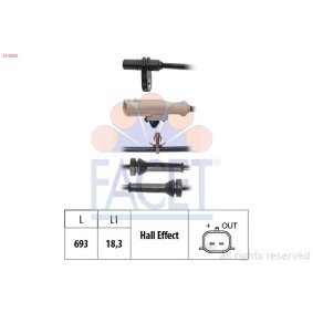 Compre Jogo de cabos de ignição da FACET 4.7203 a um preço baixo por 56,42 €