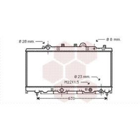 Achetez des Radiateur du moteur VAN WEZEL 17002199 à prix pour 230,10 €