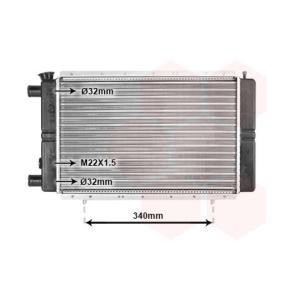 Kjøp Radiator, motorkjøling av VAN WEZEL 43002022 til den lave prisen 2188,63 NOK