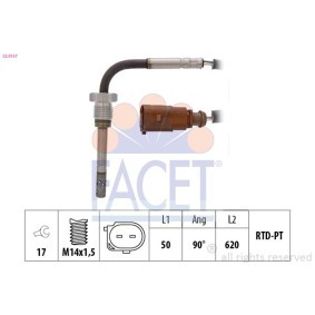 Compre Jogo de cabos de ignição da FACET 4.7238 a um preço baixo por 50,84 €